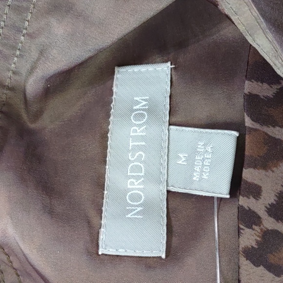 Nordstrom Reversible Leopard Print Hooded Coat - Picture 11 of 14